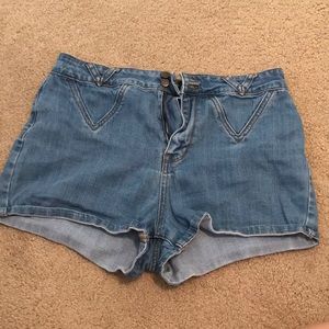 P.S. ERIN WASSON denim shorts